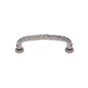 JVJ Hardware - Vintage Collection Satin Nickel Finish 96 mm c/c (4-1/2'' OA) Ribbon Pull, Composition Zamac - Satin Nickel