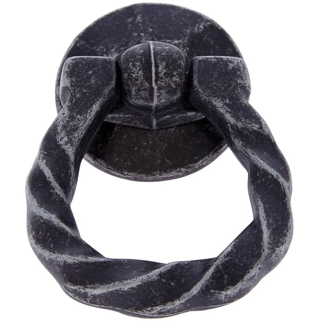 JVJ Hardware - Lone Star Collection Iron Finish 2-7/16'' Ring Pull, Composition Zamac - Iron