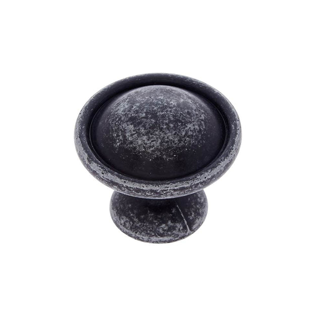 JVJ Hardware - Lone Star Collection Iron Finish Knob 1-1/4'', Composition Zamac - Iron