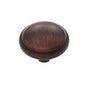 JVJ Hardware - Vintage Collection Old World Bronze 1-3/8'' Smooth Knob, Composition Zamac - Old World Bronze