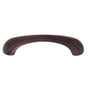 JVJ Hardware - Classic Collection Old World Bronze Finish 3'' c/c Melon Pull, Composition Solid Brass - Old World Bronze