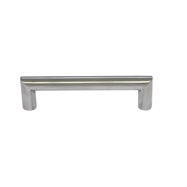 JVJ Hardware - Palermo II Collection Stainless Steel Finish 128 mm c/c Rounded Thick Bar Pull w/ Posts At End, Composition Stainless Steel (15mm diameter) - Stainless Steel