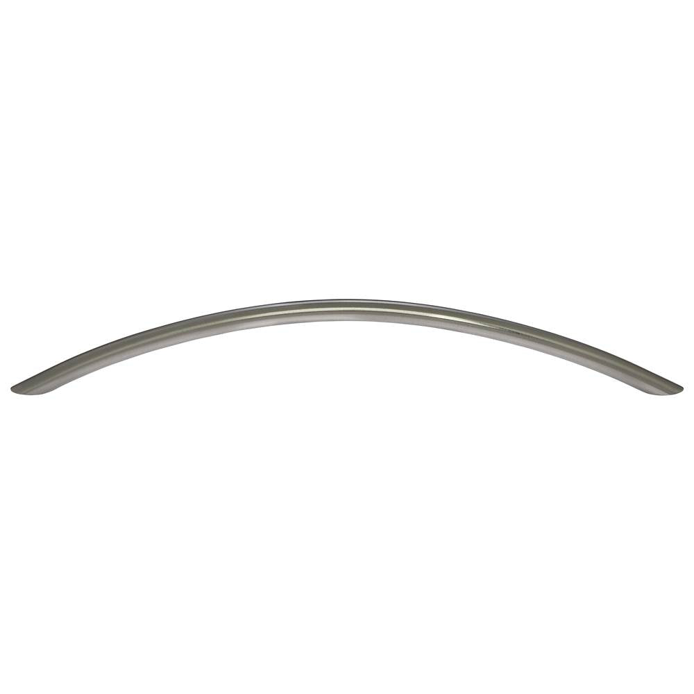 JVJ Hardware - Santorini Collection Satin Nickel Finish 320 mm c/c (356 mm OA) Rounded Bow Pull, Composition Steel - Satin Nickel