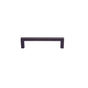 JVJ Hardware - Minimalista Collection Matte Black Finish 96 mm c/c Squared Ultra Thin Pull, Composition Zamac - Matte Black