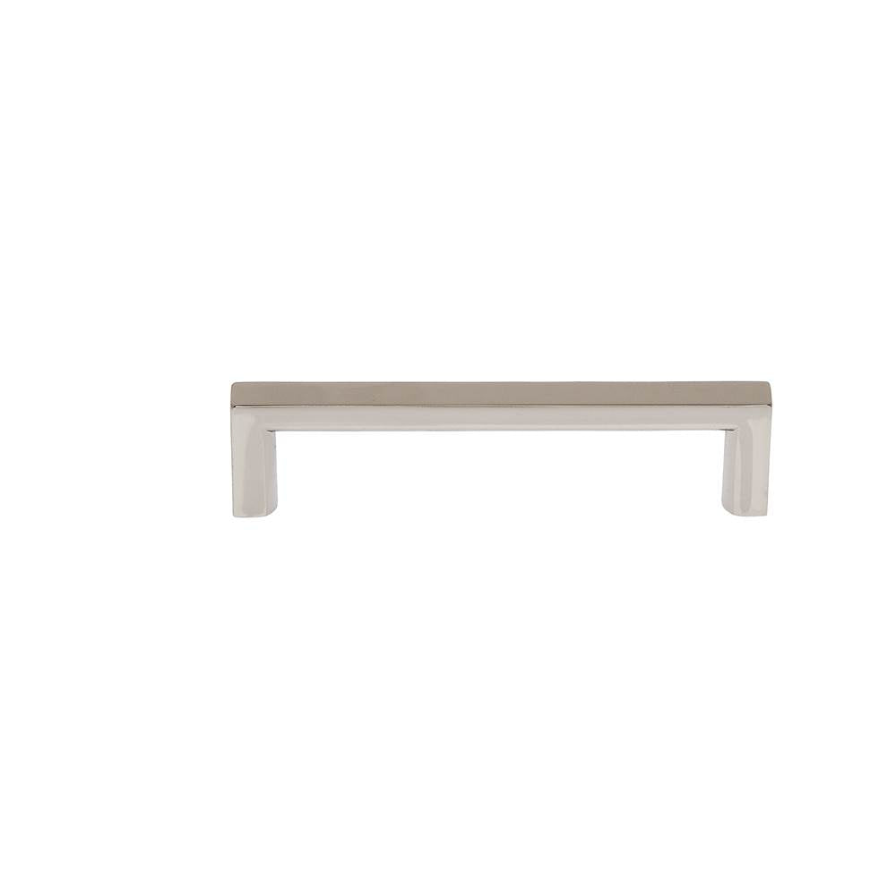 JVJ Hardware - Minimalista Collection Polished Nickel Finish 96 mm c/c Squared Ultra Thin Pull, Composition Zamac - Polished Nickel