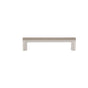 JVJ Hardware - Minimalista Collection Polished Nickel Finish 96 mm c/c Squared Ultra Thin Pull, Composition Zamac - Polished Nickel