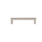 JVJ Hardware - Minimalista Collection Satin Nickel Finish 96 mm c/c Squared Ultra Thin Pull, Composition Zamac - Satin Nickel