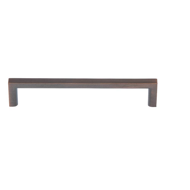 JVJ Hardware - Minimalista Collection Old World Bronze Finish 128 mm c/c Squared Ultra Thin Pull, Composition Zamac - Old World Bronze