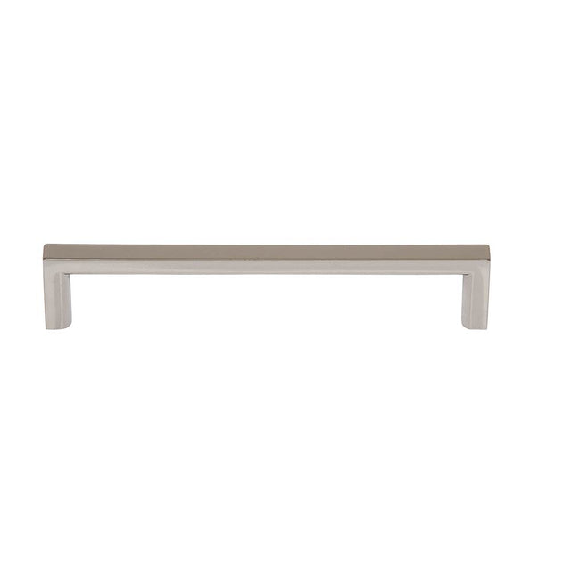 JVJ Hardware - Minimalista Collection Polished Nickel Finish 128 mm c/c Squared Ultra Thin Pull, Composition Zamac - Polished Nickel