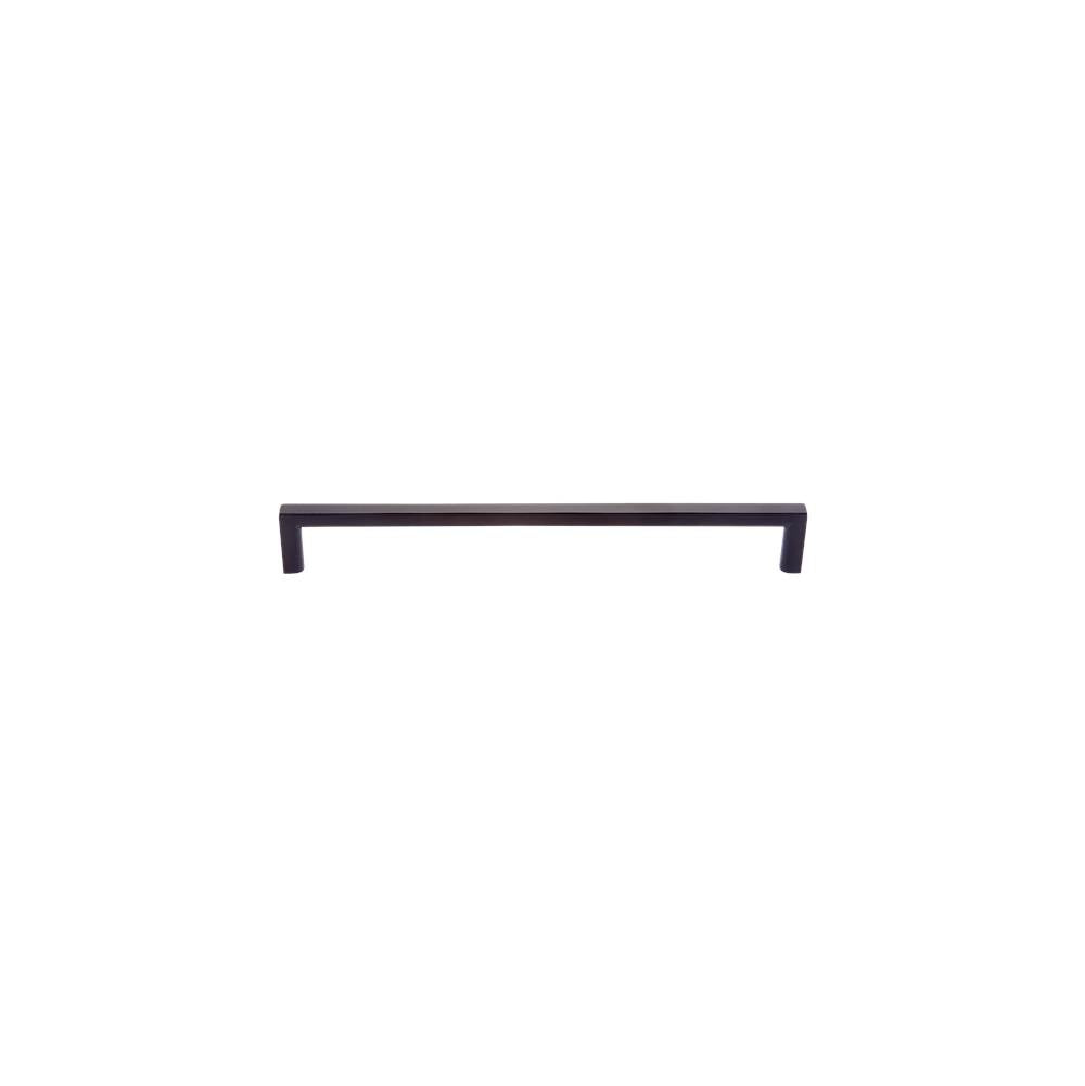 JVJ Hardware - Minimalista Collection Matte Black Finish 192 mm c/c Squared Ultra Thin Pull, Composition Zamac - Matte Black