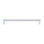 JVJ Hardware - Minimalista Collection Polished Chrome Finish 192 mm c/c Squared Ultra Thin Pull, Composition Zamac - Polished Chrome
