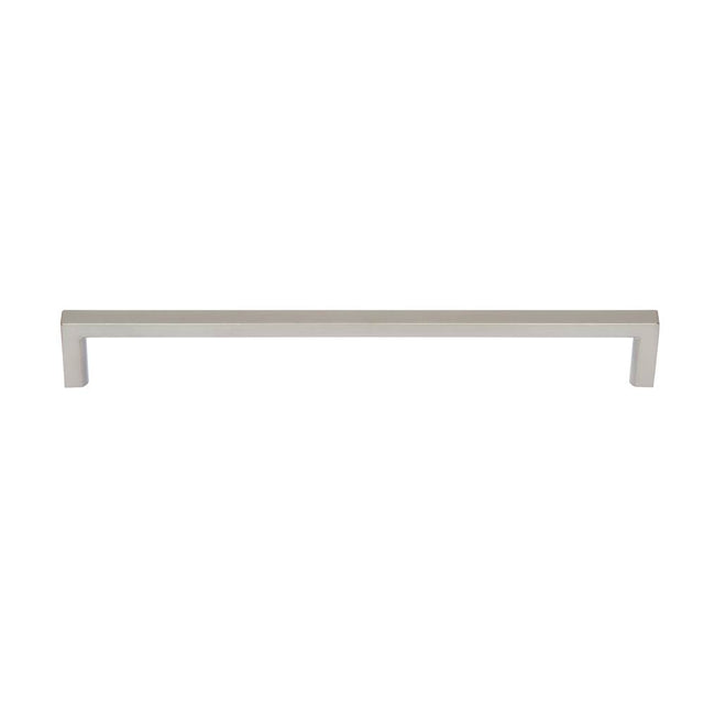 JVJ Hardware - Minimalista Collection Satin Nickel Finish 192 mm c/c Squared Ultra Thin Pull, Composition Zamac - Satin Nickel