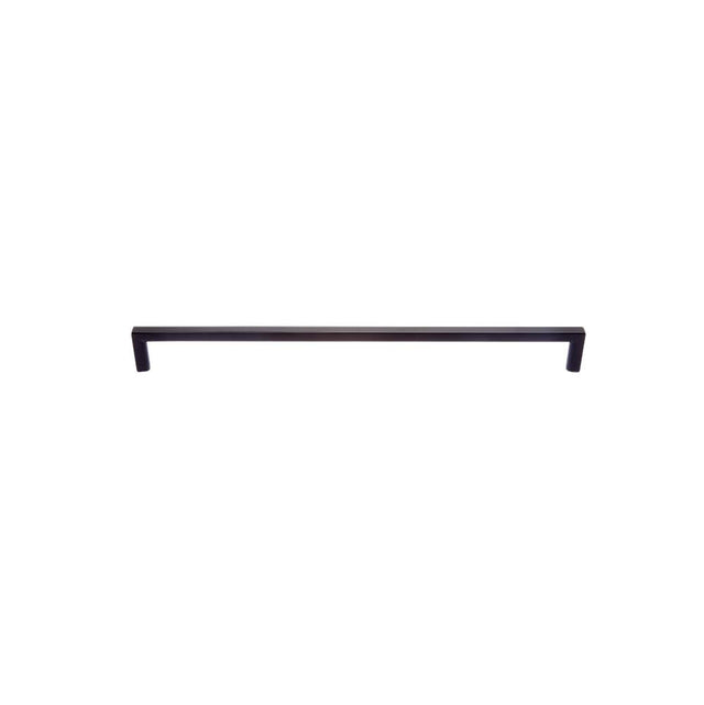 JVJ Hardware - Minimalista Collection Matte Black Finish 256 mm c/c Squared Ultra Thin Pull, Composition Zamac - Matte Black