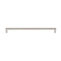 JVJ Hardware - Minimalista Collection Polished Nickel Finish 256 mm c/c Squared Ultra Thin Pull, Composition Zamac - Polished Nickel