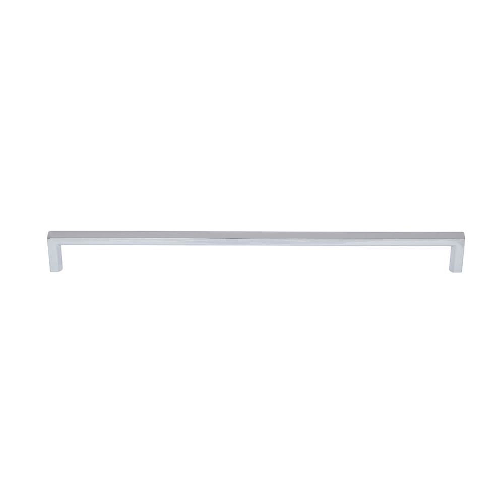 JVJ Hardware - Minimalista Collection Polished Chrome Finish 256 mm c/c Squared Ultra Thin Pull, Composition Zamac - Polished Chrome