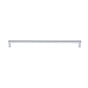 JVJ Hardware - Minimalista Collection Polished Chrome Finish 256 mm c/c Squared Ultra Thin Pull, Composition Zamac - Polished Chrome