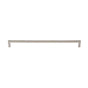 JVJ Hardware - Minimalista Collection Satin Nickel Finish 256 mm c/c Squared Ultra Thin Pull, Composition Zamac - Satin Nickel