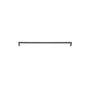 JVJ Hardware - Minimalista Collection Old World Bronze Finish 320 mm c/c Squared Ultra Thin Pull, Composition Zamac - Old World Bronze
