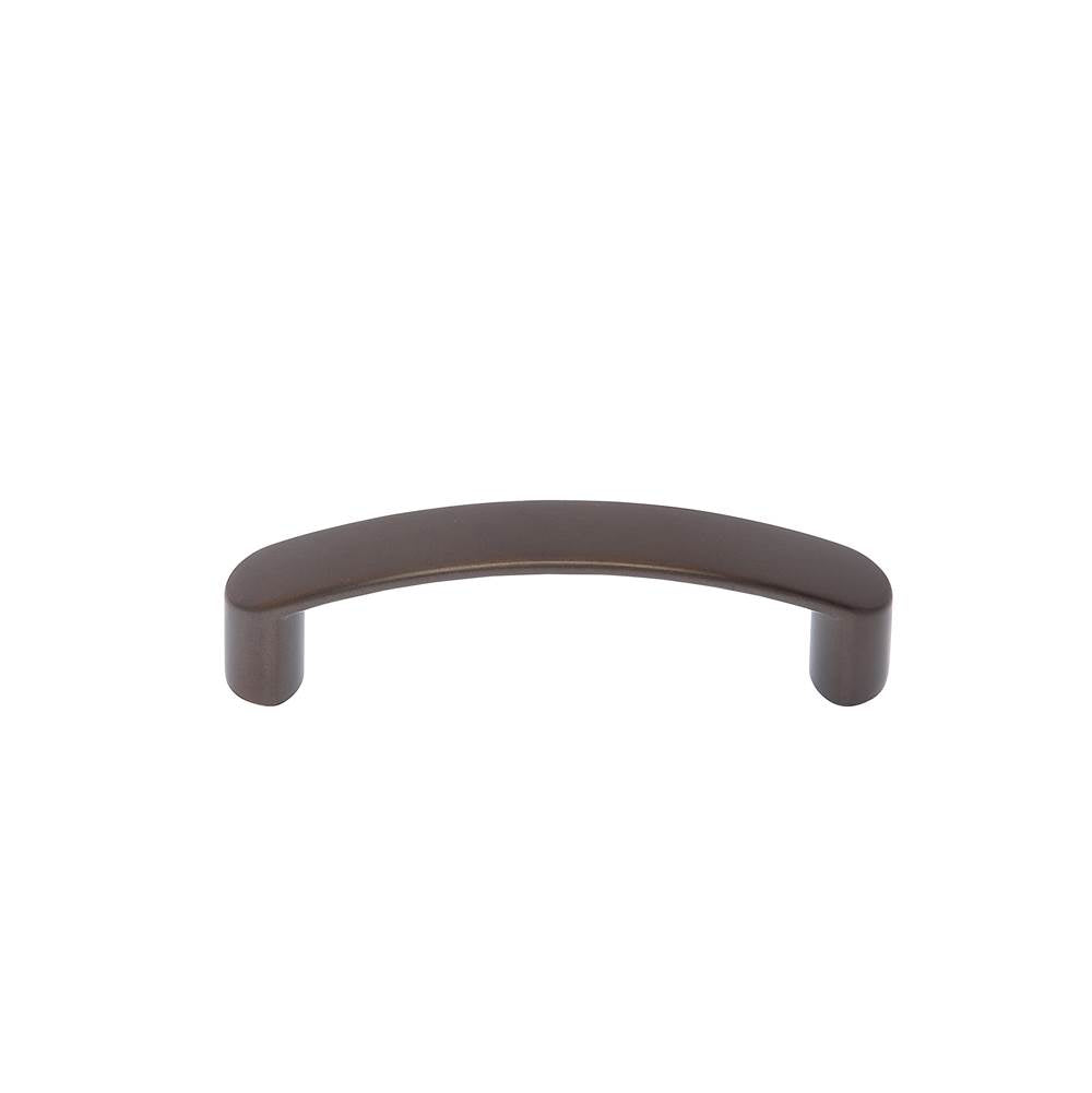 JVJ Hardware - Teres Collection Old World Bronze Finish 96 mm c/c Thick Bowed Pull, Composition Zamac - Old World Bronze