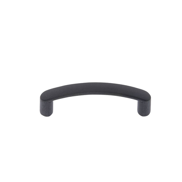 JVJ Hardware - Teres Collection Oil Rubbed Bronze Finish 96 mm c/c Thick Bowed Pull, Composition Zamac - Oil Rubbed Bronze