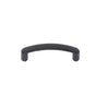 JVJ Hardware - Teres Collection Oil Rubbed Bronze Finish 96 mm c/c Thick Bowed Pull, Composition Zamac - Oil Rubbed Bronze