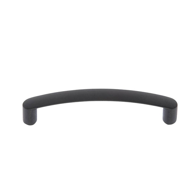 JVJ Hardware - Teres Collection Oil Rubbed Bronze Finish 128 mm c/c Thick Bowed Pull, Composition Zamac - Oil Rubbed Bronze