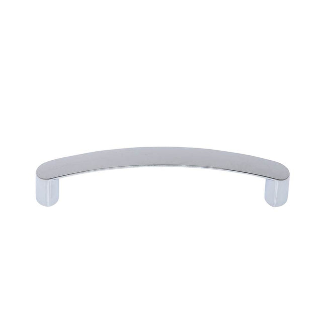 JVJ Hardware - Teres Collection Polished Chrome Finish 128 mm c/c Thick Bowed Pull, Composition Zamac - Polished Chrome
