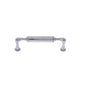 JVJ Hardware - Kingston Collection Polished Chrome Finish 96 mm c/c Pull, Composition Zamac/Steel - Polished Chrome