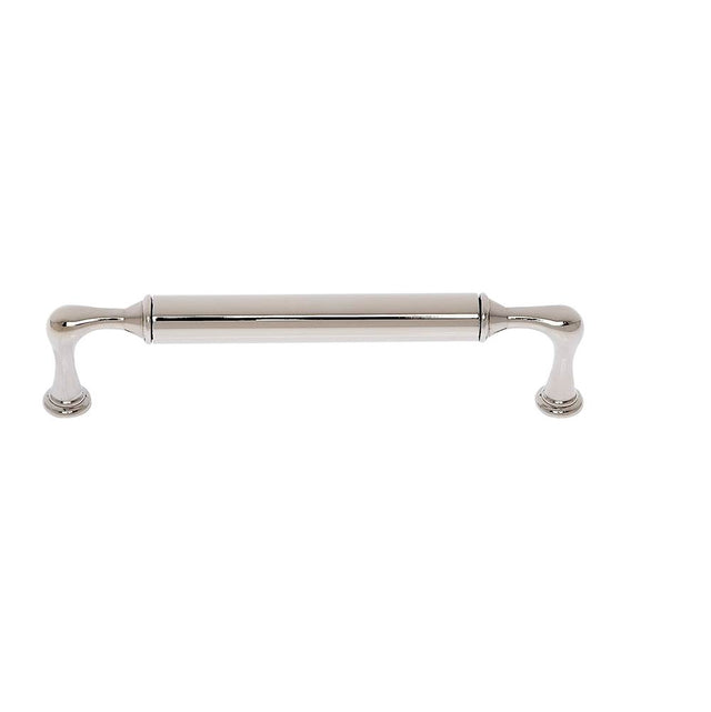 JVJ Hardware - Kingston Collection Polished Nickel Finish 128 mm c/c Pull, Composition Zamac/Steel - Polished Nickel