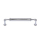 JVJ Hardware - Kingston Collection Polished Chrome Finish 128 mm c/c Pull, Composition Zamac/Steel - Polished Chrome