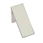 JVJ Hardware - Aster Collection Polished Nickel Finish 3/4'' Wide X 1-7/8'' Long Ski Slope Knob, Composition Zamac - Polished Nickel