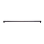 JVJ Hardware - Minimalista Collection Matte Black Finish 492 mm c/c Squared Ultra Thin Pull, Composition Zamac - Satin Brass
