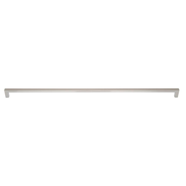 JVJ Hardware - Minimalista Collection Polished Nickel Finish 492 mm c/c Squared Ultra Thin Pull, Composition Zamac - Polished Nickel