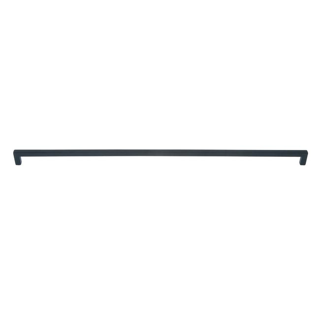 JVJ Hardware - Minimalista Collection Oil Rubbed Bronze Finish 492 mm c/c Squared Ultra Thin, Composition Zamac - Oil Rubbed Bronze