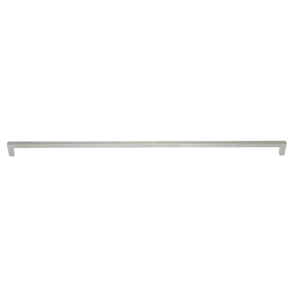 JVJ Hardware - Minimalista Collection Satin Nickel Finish 492 mm c/c Squared Ultra Thin Pull, Composition Zamac - Satin Nickel