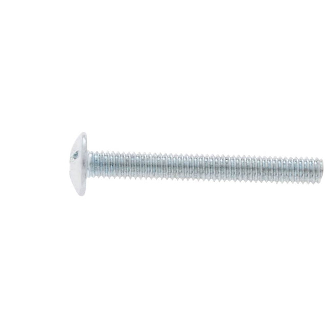 JVJ Hardware - Zinc Finish 1-1/4'' Metric Machine Screw (M4) (500 Count), Composition Zamac - Zinc