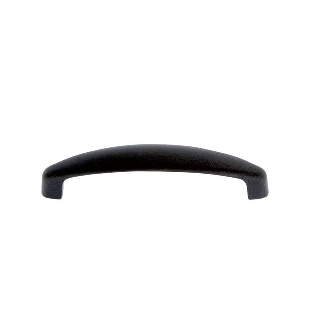 JVJ Hardware - Teres Collection Oil Rubbed Bronze Finish 96 mm c/c Slim Bowed Pull, Composition Zamac - Oil Rubbed Bronze