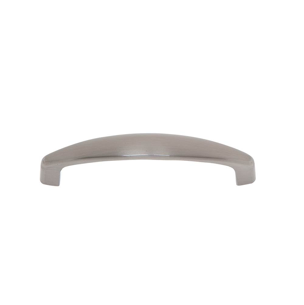 JVJ Hardware - Teres Collection Satin Nickel Finish 96 mm c/c Slim Bowed Pull, Composition Zamac - Satin Nickel