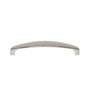 JVJ Hardware - Teres Collection Polished Nickel Finish 128 mm c/c Slim Bowed Pull, Composition Zamac - Polished Nickel