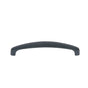 JVJ Hardware - Teres Collection Oil Rubbed Bronze Finish 128 mm c/c Slim Bowed Pull, Composition Zamac - Oil Rubbed Bronze