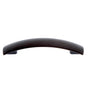 JVJ Hardware - Teres Collection Oil Rubbed Bronze Finish 96 mm c/c Drooped Pull, Composition Zamac - Oil Rubbed Bronze