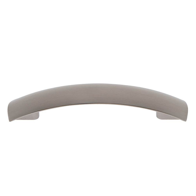 JVJ Hardware - Teres Collection Satin Nickel Finish 96 mm c/c Drooped Pull, Composition Zamac - Satin Nickel