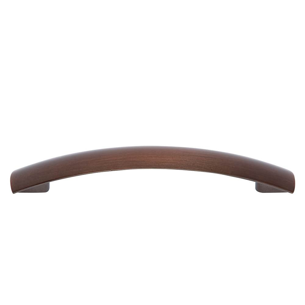 JVJ Hardware - Teres Collection Old World Bronze Finish 128 mm c/c Drooped Pull, Composition Zamac - Old World Bronze