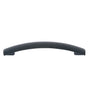 JVJ Hardware - Teres Collection Oil Rubbed Bronze Finish 128 mm c/c Drooped Pull, Composition Zamac - Oil Rubbed Bronze