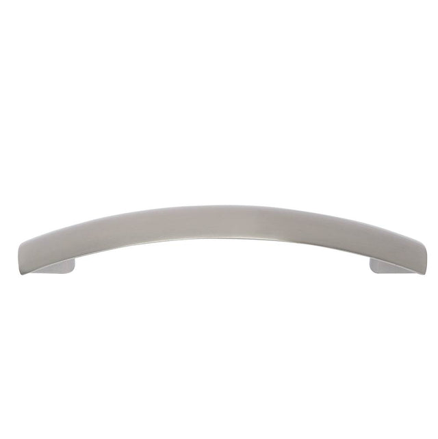 JVJ Hardware - Teres Collection Satin Nickel Finish 128 mm c/c Drooped Pull, Composition Zamac - Satin Nickel