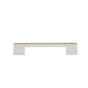 JVJ Hardware - Aster Collection Polished Nickel Finish 96 mm c/c Slim Modern Pull, Composition Zamac - Polished Nickel