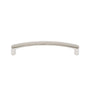 JVJ Hardware - Teres Collection Polished Nickel Finish 96 mm c/c Thin Bowed Pull, Composition Zamac - Polished Nickel
