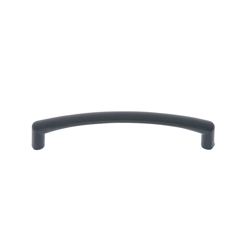 JVJ Hardware - Teres Collection Oil Rubbed Bronze Finish 96 mm c/c Thin Bowed Pull, Composition Zamac - Oil Rubbed Bronze