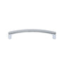 JVJ Hardware - Teres Collection Polished Chrome Finish 96 mm c/c Thin Bowed Pull, Composition Zamac - Polished Chrome