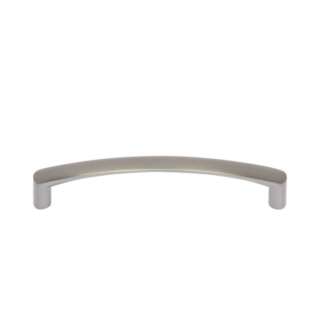 JVJ Hardware - Teres Collection Satin Nickel Finish 96 mm c/c Thin Bowed Pull, Composition Zamac - Satin Nickel